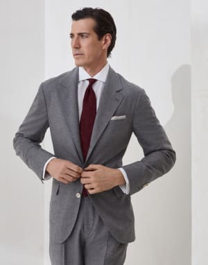 Twill shirt White Man - Brunello Cucinelli