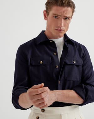 T-shirt in jersey Grigio Perla Uomo - Brunello Cucinelli