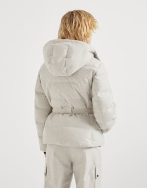 Doudoune Mountain Gris Clair Femme - Brunello Cucinelli