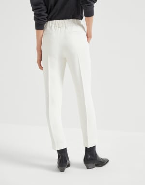 Tailored Jogger trousers Off-White Woman - Brunello Cucinelli
