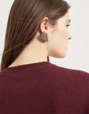 Cashmere sweater Amaranth Woman - Brunello Cucinelli