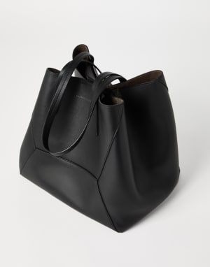 カーフスキン BC Duo バッグ ブラック レディース - Brunello Cucinelli