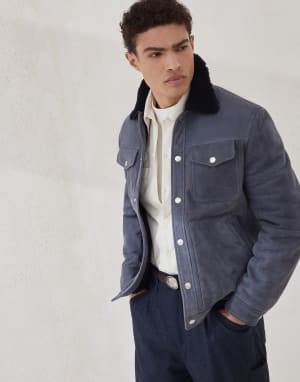 Shirt with chest pockets Panama Man - Brunello Cucinelli