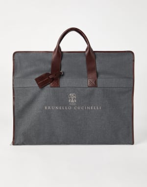 Men's leather bags and backpacks | Brunello Cucinelli