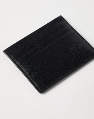 Capretta card holder Black Man - Brunello Cucinelli