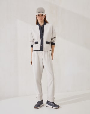 パンツ BRUNELLO CUCINELLI TRAVELWEAR JOGGERS IN NYLON Men's sweatshirts and sports pants - Travelwear | Brunello