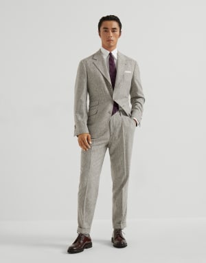 Suit with Cavallo jacket Cool Beige Man - Brunello Cucinelli