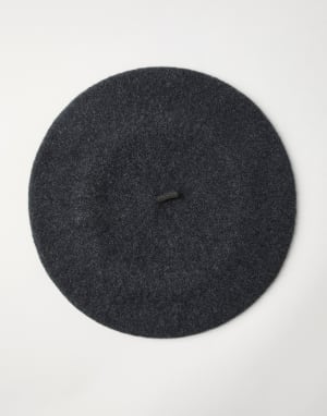 Wollmütze Anthrazit Damen - Brunello Cucinelli