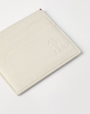 Portacarte in vitello Avorio Uomo - Brunello Cucinelli