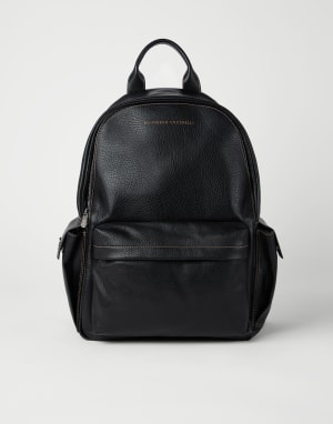 BRUNELLOCUCINELLIモニーレ　リュックサックバッグ Men's leather bags and backpacks | Brunello Cucinelli