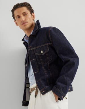 Button-down collar shirt Azure Man - Brunello Cucinelli