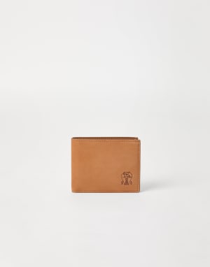 Nubuck wallet Natural Man - Brunello Cucinelli