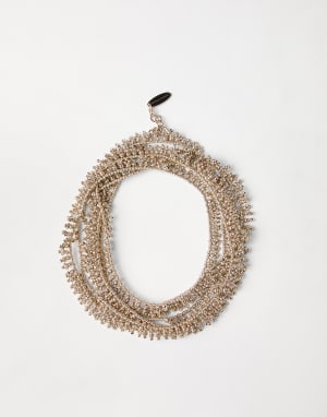 Браслет Knotted Золотистый Женщина - Brunello Cucinelli