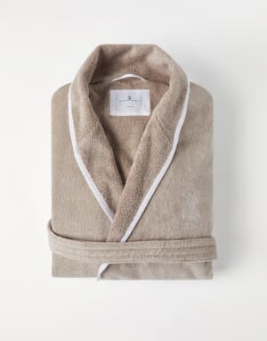 VIP【送料関税込】BRUNELLO CUCINELLI COTTON BATHROBE Terrycloth bathrobes and light towels | Brunello Cucinelli