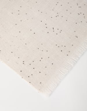 Schal aus Kaschmir und Diamant-Seide Panama Damen - Brunello Cucinelli