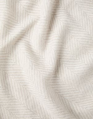 Schal aus Kaschmir Zartgrau Herren - Brunello Cucinelli