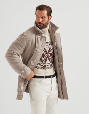 Cashmere parka Bark Man - Brunello Cucinelli