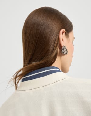 Cashmere cardigan White Woman - Brunello Cucinelli