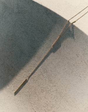 镶嵌钻石的金项链 金色 女款 - Brunello Cucinelli