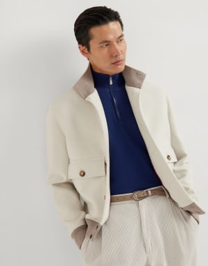 Jersey de cachemir Zafiro Hombre - Brunello Cucinelli