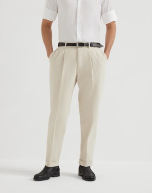 Hose aus Gabardine Panama Herren - Brunello Cucinelli