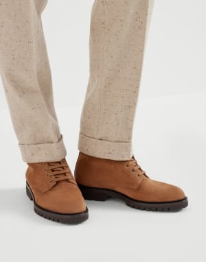Suede boots Brown Man - Brunello Cucinelli