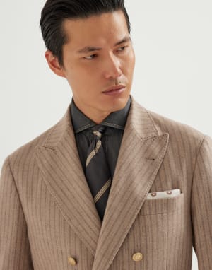 Silk necktie Anthracite Man - Brunello Cucinelli