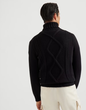 Jersey de cachemir Piuma Negro Hombre - Brunello Cucinelli