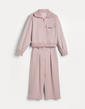 Combinaison Deux Pièces Brunello Cucinelli Pour Fille 10 Ans - Sweat à Capuche Et Pantalon De Survêtement