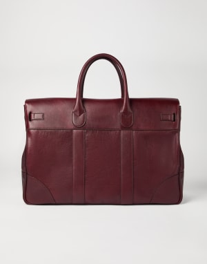 カーフスキン バッグ バーガンディー メンズ - Brunello Cucinelli