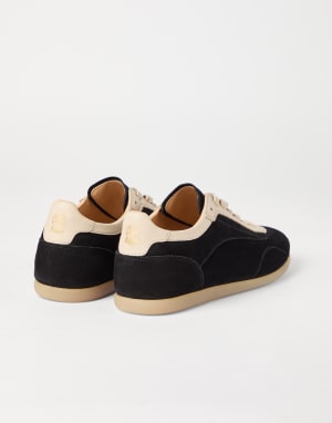 Suede sneakers Black Man - Brunello Cucinelli