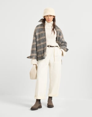 Pull en cachemire Piuma Panama Femme - Brunello Cucinelli