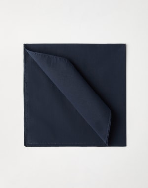 Pocket square Navy Blue Man - Brunello Cucinelli