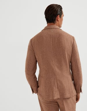 Giacca Cavallo decostruita Marrone Chiaro Uomo - Brunello Cucinelli