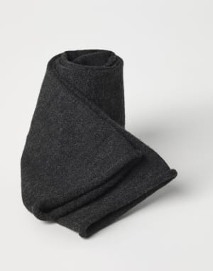 Cashmere knit socks Lignite Grey Woman - Brunello Cucinelli