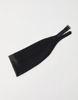 Cummerbund Black Man - Brunello Cucinelli