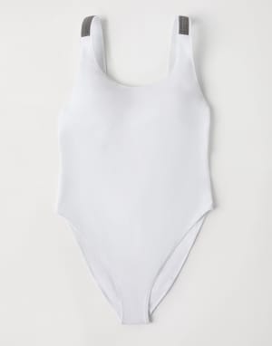 ブルネロクチネリ ペイズリーモチーフ スイムウェア XS ブルネロ