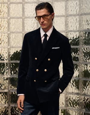 Rectangular acetate frame Brown Fade Eyewear - Brunello Cucinelli