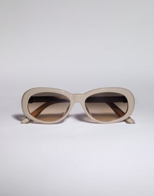 Claire acetate sunglasses Beige Eyewear - Brunello Cucinelli