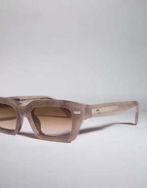 Lunettes de soleil Marla en acétate Cashmere Beige Lunettes - Brunello Cucinelli