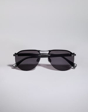 Sonnenbrille Carlito B. aus Titan Grau matt Brillen - Brunello Cucinelli