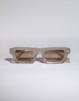 Lunettes de soleil Marla en acétate Beige Soie Lunettes - Brunello Cucinelli