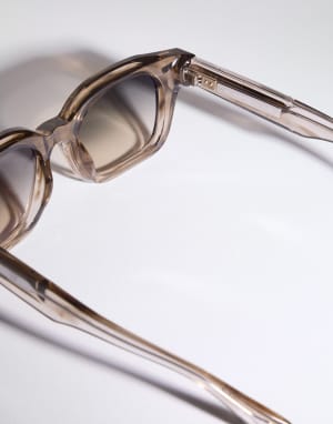 Jared acetate sunglasses Glass Olive Eyewear - Brunello Cucinelli