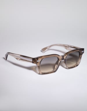 Jared acetate sunglasses Glass Olive Eyewear - Brunello Cucinelli