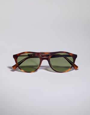 Acetate sunglasses Havana Eyewear - Brunello Cucinelli