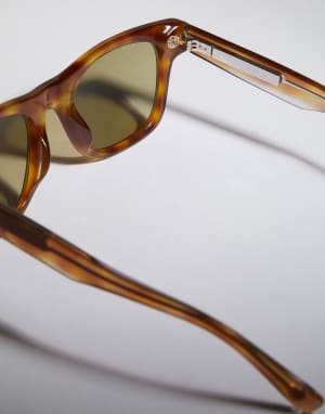 Mr. Brunello avec verres photochromiques Havane Lunettes - Brunello Cucinelli