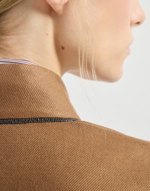 Diagonal blazer Mou Woman - Brunello Cucinelli