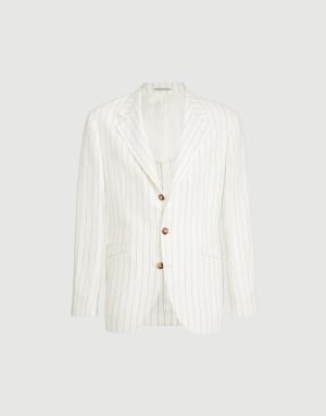 Giacca in twill Panama Uomo - Brunello Cucinelli