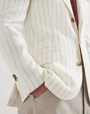 Veste en sergé Panama Homme - Brunello Cucinelli