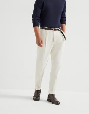 Corduroy trousers Off-White Man - Brunello Cucinelli